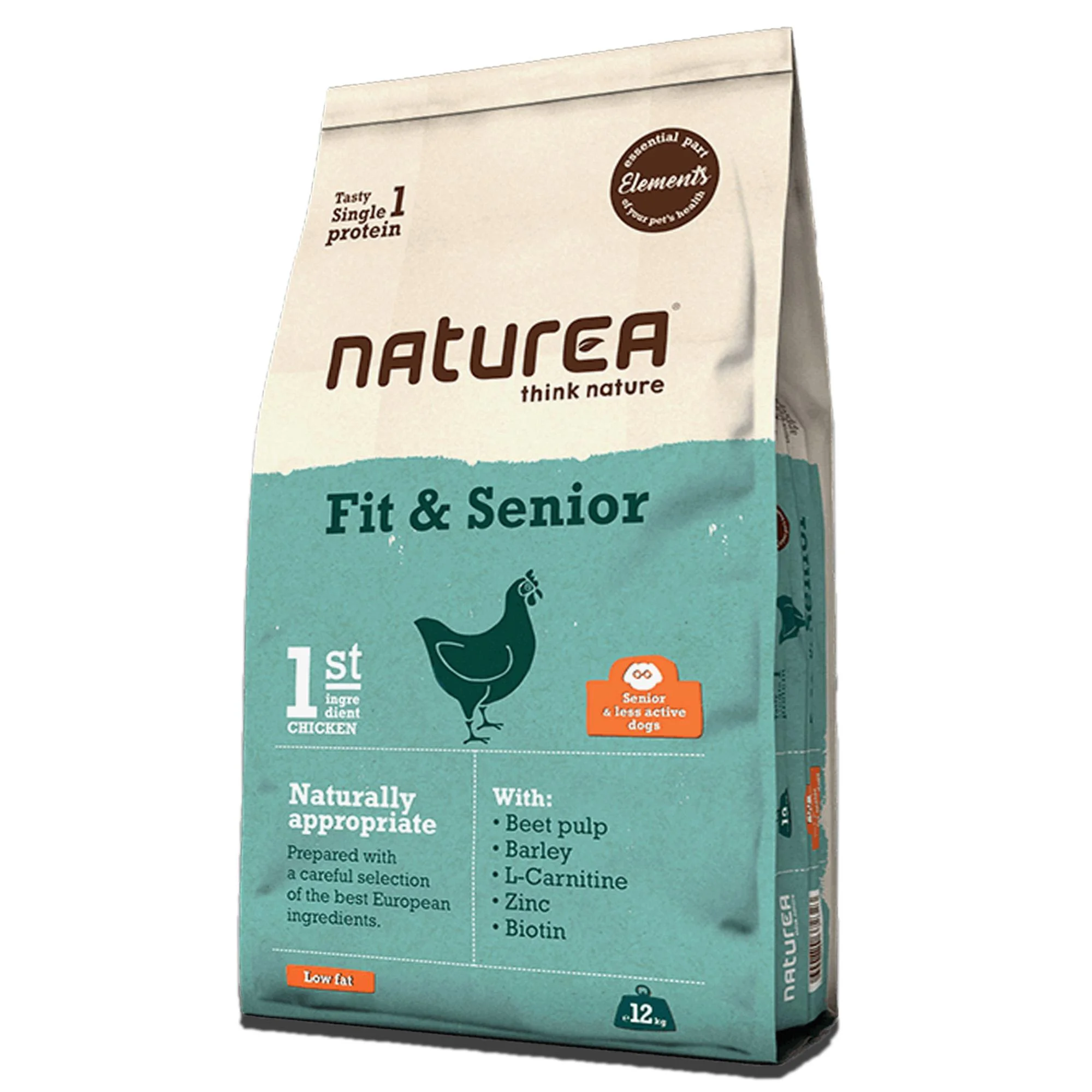 Φωτογραφία προϊόντος: Naturea Elements Fit+Senior Chicken 12kg