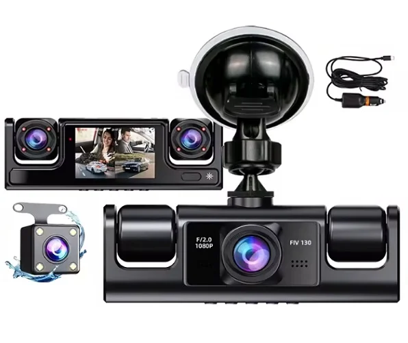 Φωτογραφία προϊόντος: OEM Σετ Κάμερα DVR Αυτοκινήτου 1080P με Οθόνη 2" & Κάμερα Οπισθοπορείας XD25105