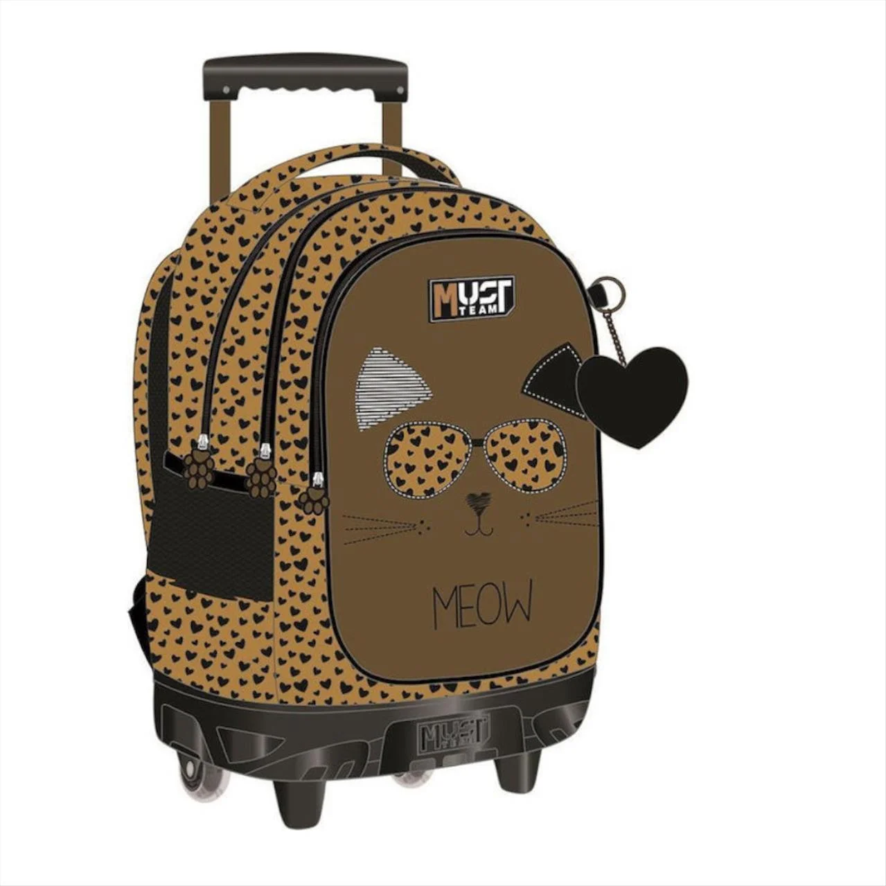Φωτογραφία προϊόντος: Must Team Τσάντα Trolley Meow 3 Θήκες