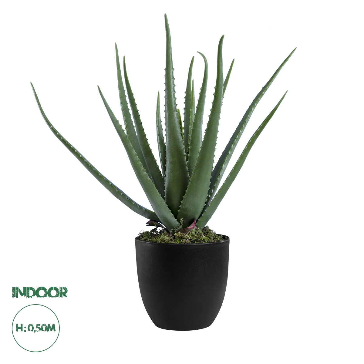Φωτογραφία προϊόντος: GloboStar(R) Artificial Garden ALOE 20065 Τεχνητό Διακοσμητικό Φυτό Αλόη Υ50cm - - 20065