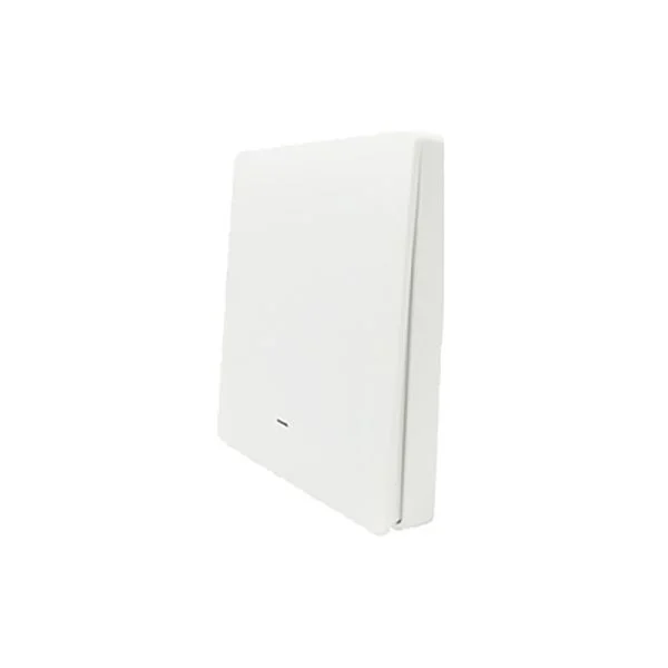 Φωτογραφία προϊόντος: SmartWise Wall Switch Front Panel White 1-Gang