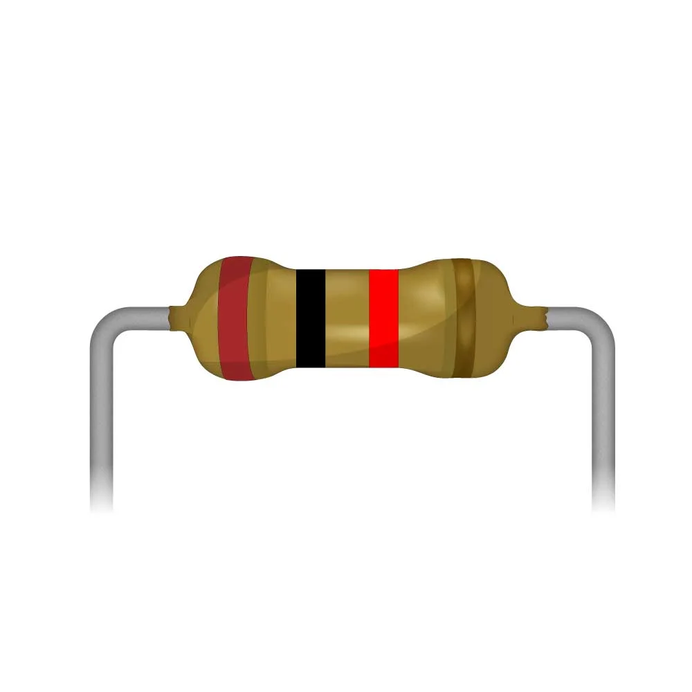 Φωτογραφία προϊόντος: Resistor 1kΩ 1/4W 5%