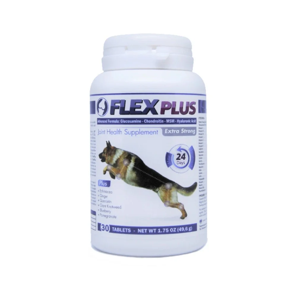 Φωτογραφία προϊόντος: Flexplus Χονδροπροστατευτικό Συμπλήρωμα Διατροφής Σκύλου 30 tabs