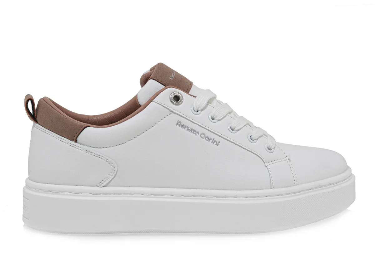 Φωτογραφία προϊόντος: ΑΝΔΡΙΚΑ SNEAKERS RENATO GARINI ΛΕΥΚΟ ΠΟΥΡΟ NUBUCK 700-429
