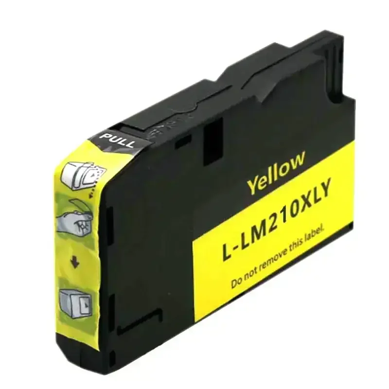 Φωτογραφία προϊόντος: Ninestar Συμβατό μελάνι Lexmark 210XL, 200XL, YELLOW 14L0177E