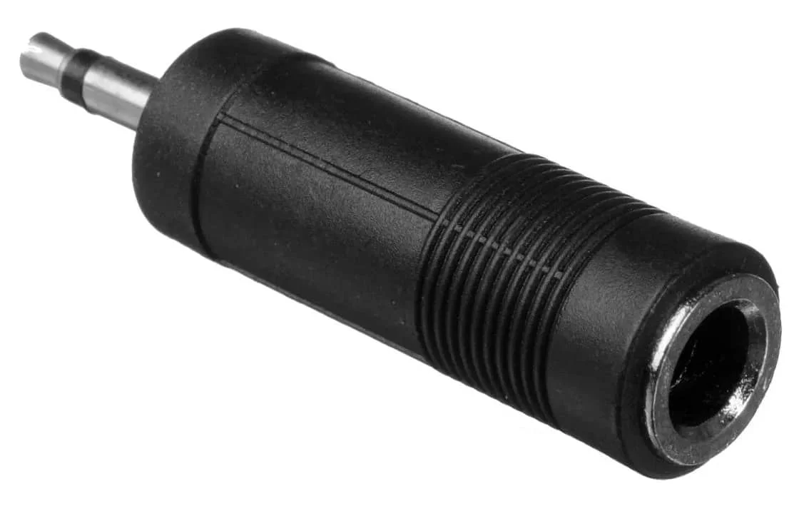 Φωτογραφία προϊόντος: POWERTECH αντάπτορας mono 3.5mm σε 6.35mm CAB-J023, μαύρος, 5τμχ
