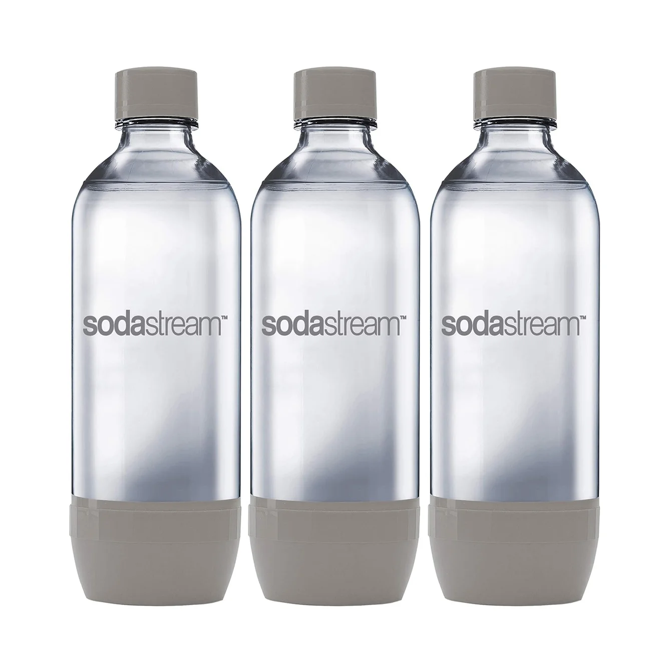 Φωτογραφία προϊόντος: Sodastream Classic Γκρι Πλαστικό Μπουκάλι 1lt (3 τεμάχια)