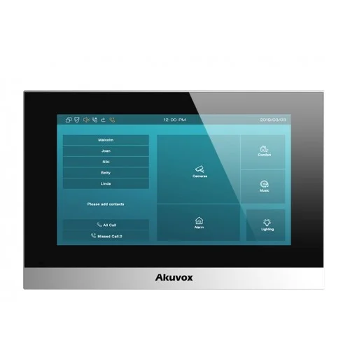 Φωτογραφία προϊόντος: Akuvox C313W-2 Two-wire IP Indoor Unit