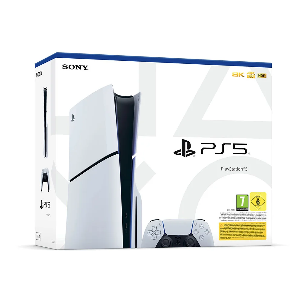 Φωτογραφία προϊόντος: Sony PlayStation 5 Slim Disc Edition 1TB (White) - Έως 64 δόσεις μέσω TBI/Klarna/Πειραιώς