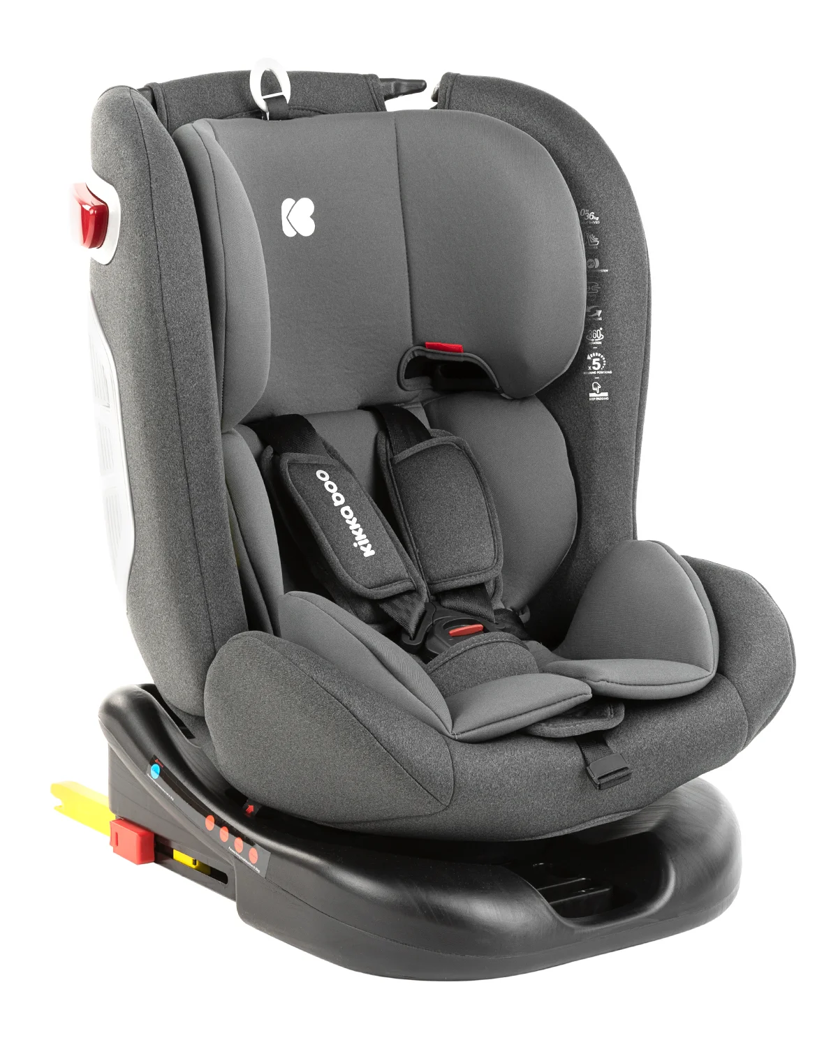 Φωτογραφία προϊόντος: Kikka Boo - Car seat 0-1-2-3 (0-36 kg) Cruz ISOFIX Black - 31002070042
