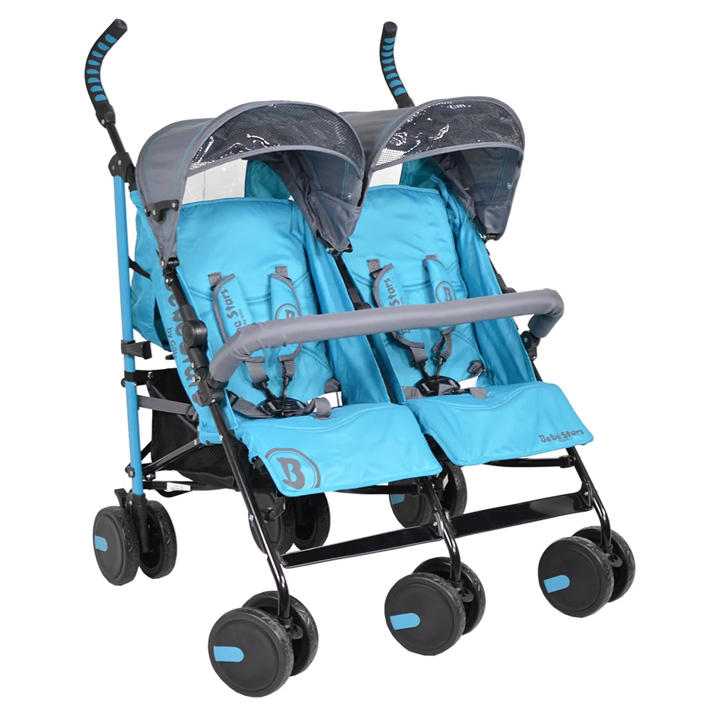Φωτογραφία προϊόντος: Bebe Stars - ΚΑΡΟΤΣΙ ΔΙΔΥΜΩΝ Twin Lux Blue - 7801-181