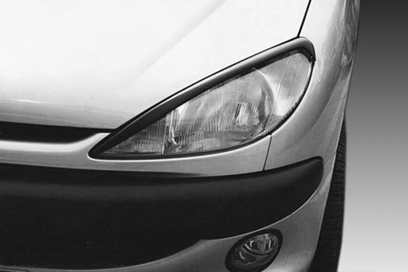 Φωτογραφία προϊόντος: Φρυδάκια φαναριών Peugeot 206 - μαύρα