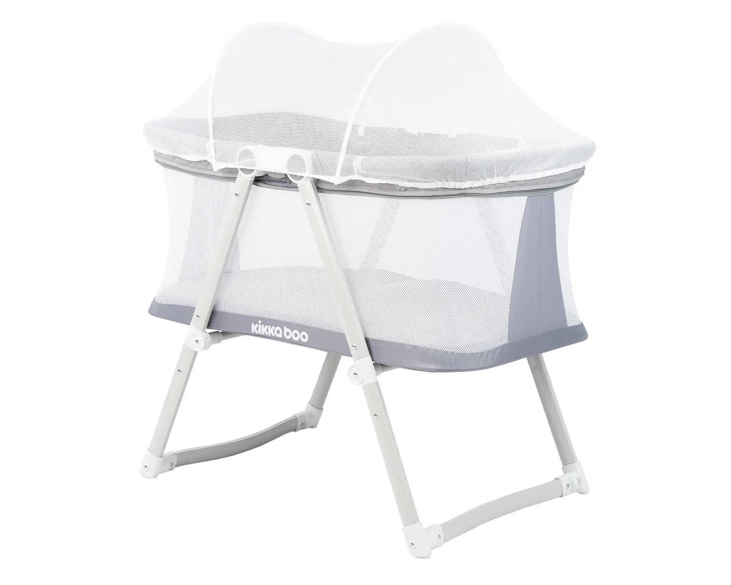 Φωτογραφία προϊόντος: Kikka Boo - Bedside crib Mom + Me Grey Melange - 31003020025
