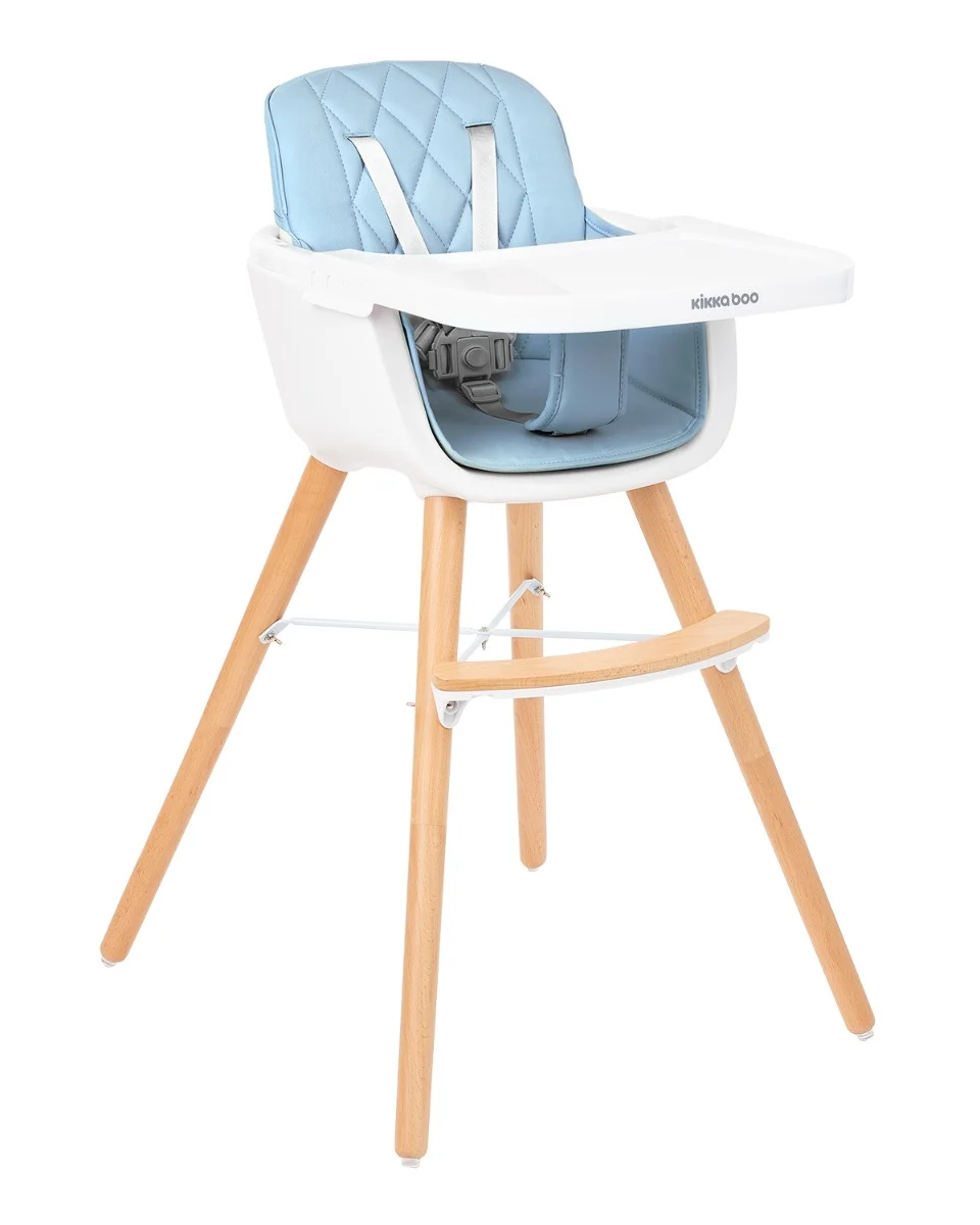 Φωτογραφία προϊόντος: Kikka Boo - Highchair 2in1 Woody Blue - 31004010084
