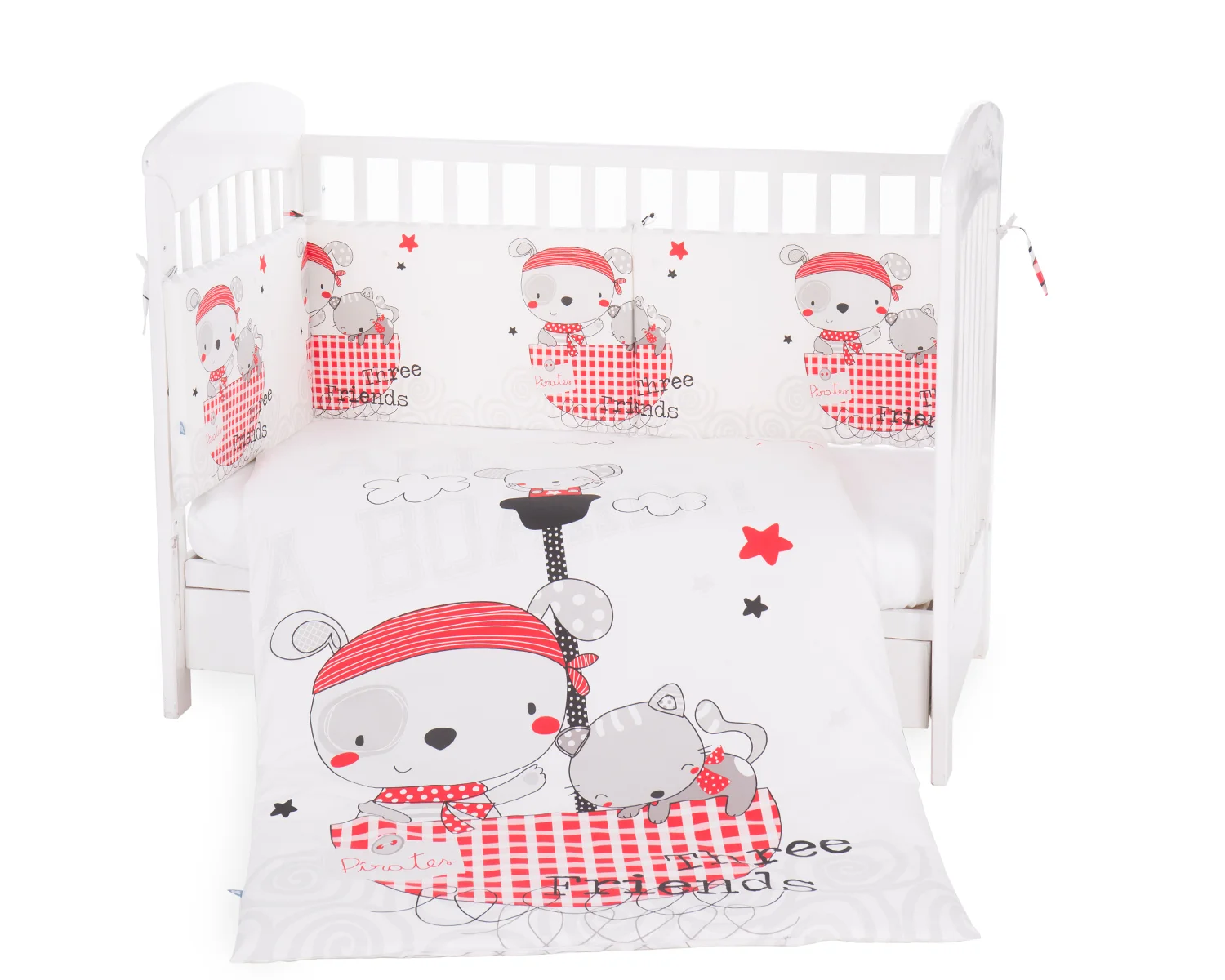 Φωτογραφία προϊόντος: Kikka Boo - Bedding set 2pcs EU Style 70/140 Pirates - 41101020081