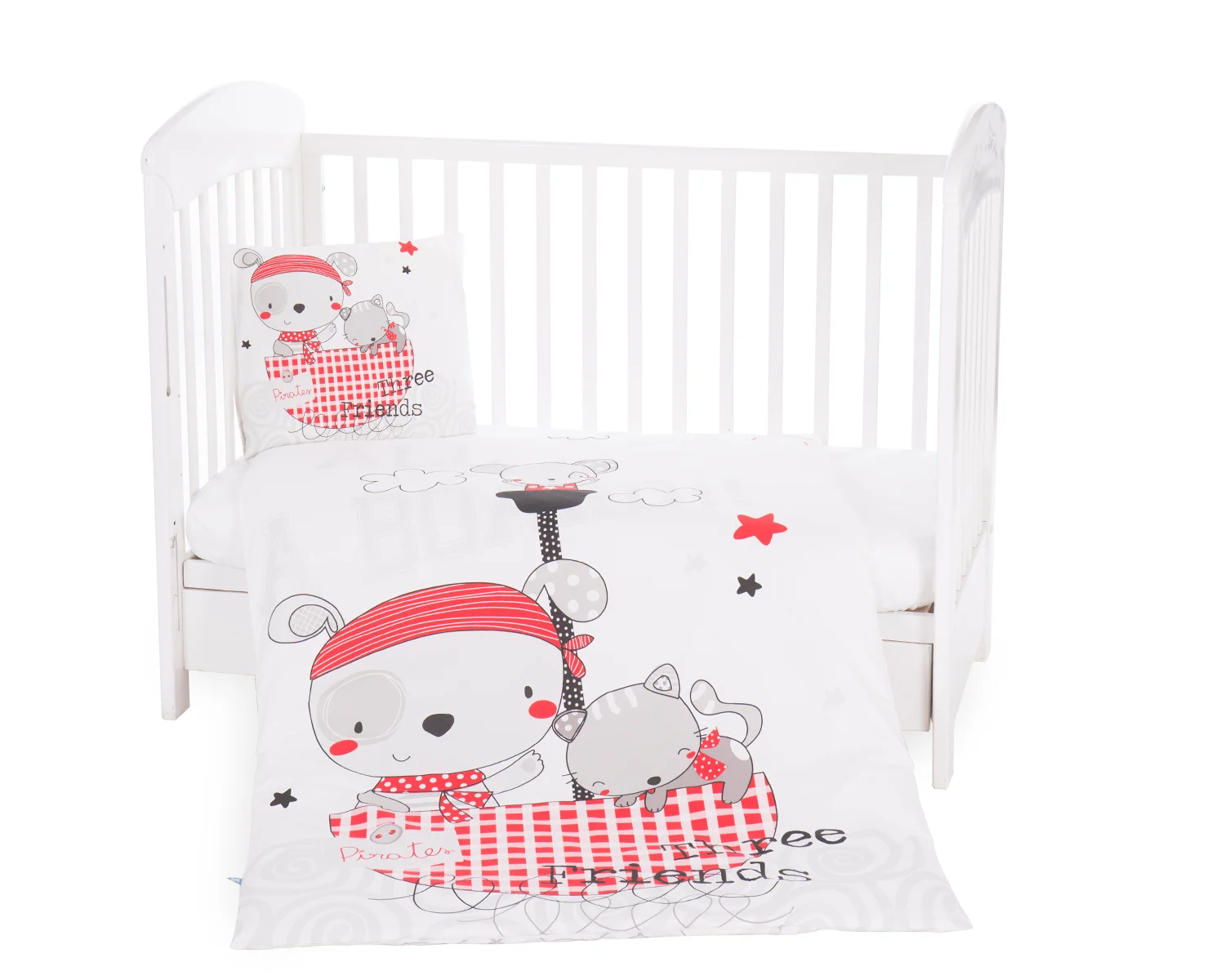Φωτογραφία προϊόντος: Kikka Boo - Bedding set 3pcs Pirates - 41101030103