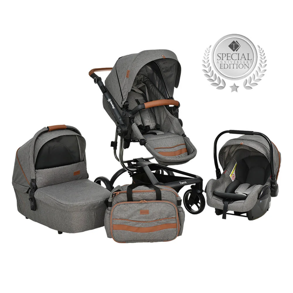 Φωτογραφία προϊόντος: Bebe Stars - ΠΟΛΥΚΑΡΟΤΣΙ TORRO 3 IN 1 GREY - 360T-188