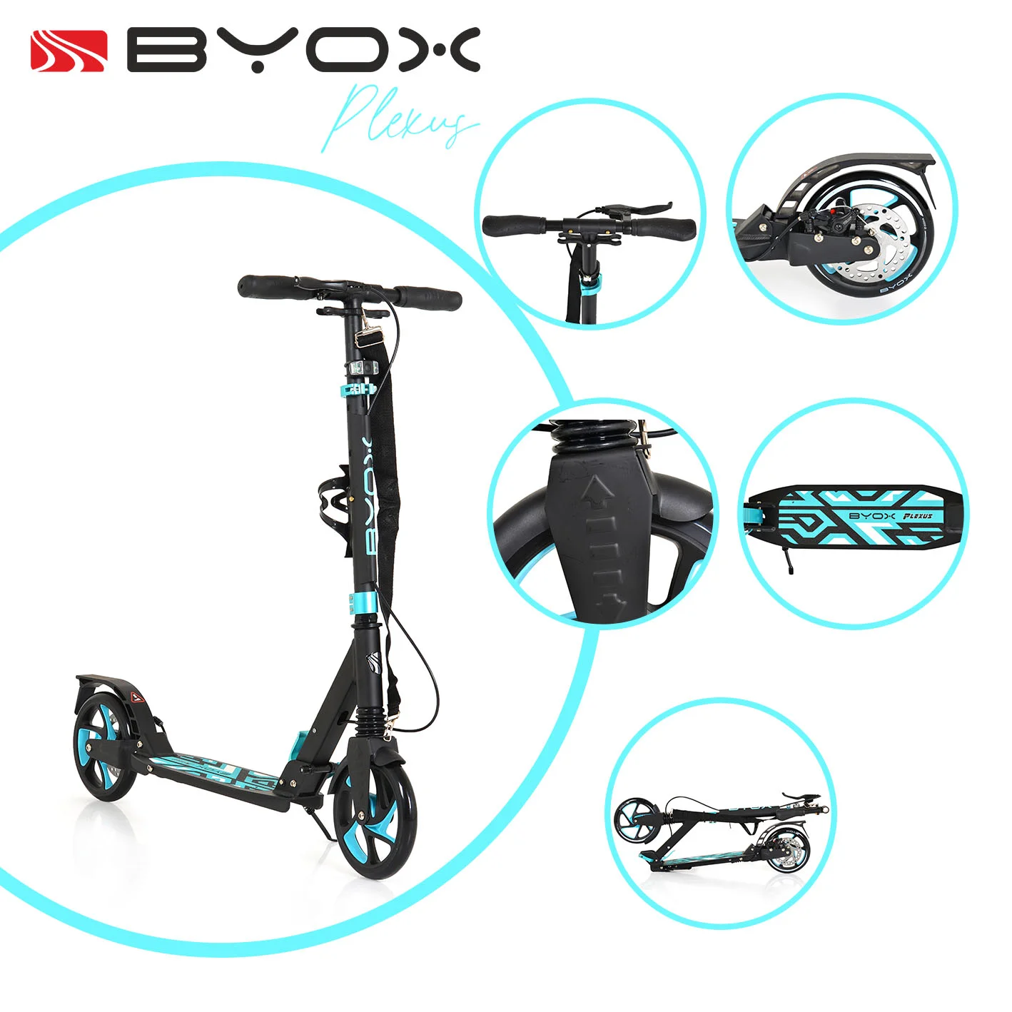 Φωτογραφία προϊόντος: BYOX - Scooter Plexus Limited Edition turqouize - 3800146227883