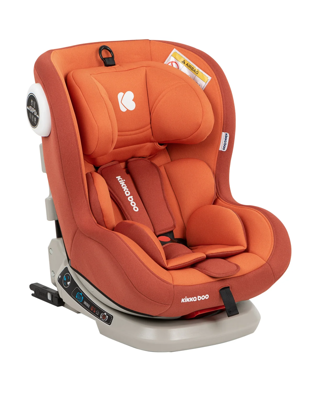 Φωτογραφία προϊόντος: Kikka Boo - Car seat 0-1-2 (0-25 kg) Twister ISOFIX Orange 2020 - 31002060036