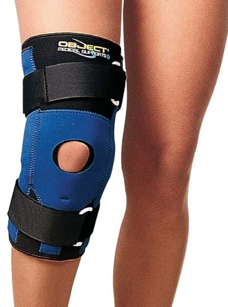 Φωτογραφία προϊόντος: Επιγονατίδα Neoprene με Πλάγιες Άκαμπτες Μεταλλικές Μπανέλλες "OBJECT"