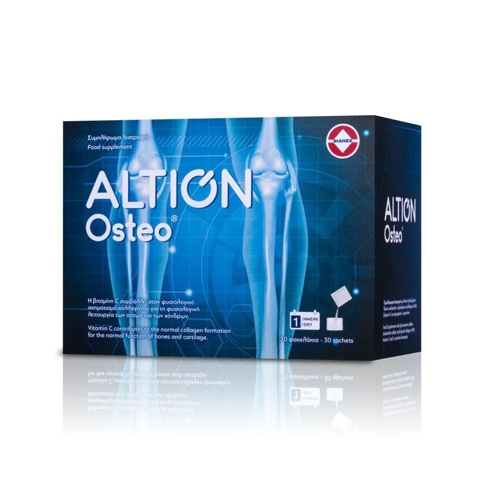 Φωτογραφία προϊόντος: Altion Osteo Για τις Αρθρώσεις-30 Φακελάκια με Γεύση Πορτοκάλι