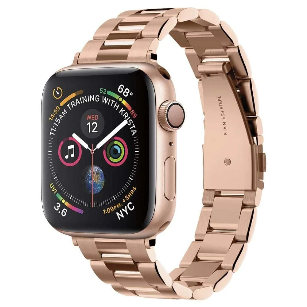 Φωτογραφία προϊόντος: SPIGEN MODERN FIT BAND για το APPLE WATCH 4 / 5 / 6 / 7 / 8 / SE (38 / 40 / 41 MM) ROSE GOLD 061MP25944