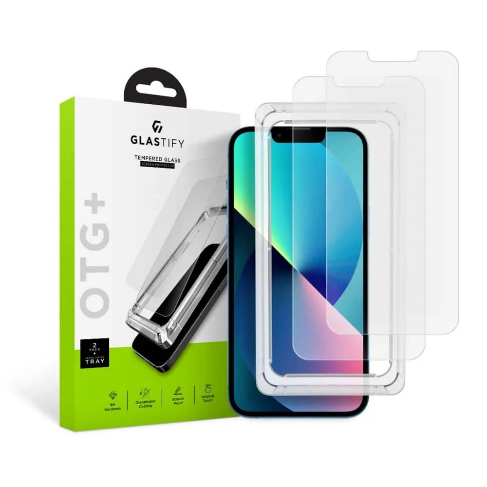 Φωτογραφία προϊόντος: GlasTIFY OTG Tempered Glass για Apple iPhone 13 mini – 2τμχ
