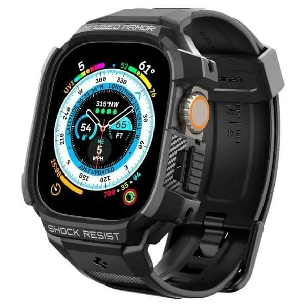 Φωτογραφία προϊόντος: SPIGEN RUGGED ARMOR ”PRO” APPLE WATCH ULTRA (49 MM) BLACK ACS05460