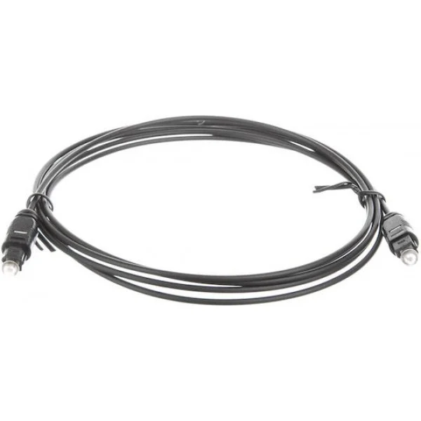 Φωτογραφία προϊόντος: GOOBAY καλώδιο ήχου Toslink 50447, gold plated, 2.2mm, 2m, μαύρο