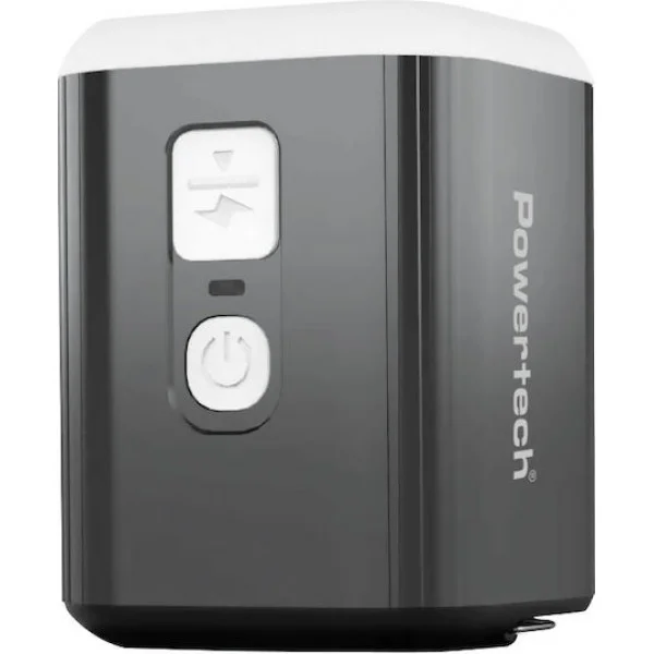 Φωτογραφία προϊόντος: POWERTECH μίνι τρόμπα PT-1554 με φακό, 5W, επαναφορτιζόμενη, μαύρη