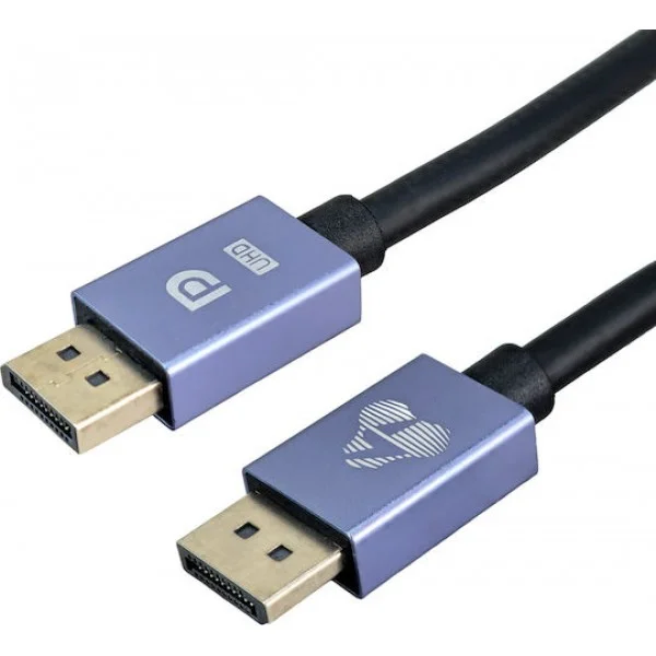 Φωτογραφία προϊόντος: POWERTECH καλώδιο DisplayPort CAB-DP071, 8K/60Hz, 48 Gbps, 1m, μαύρο