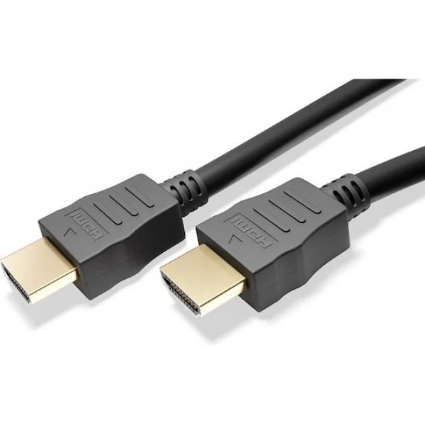 Φωτογραφία προϊόντος: POWERTECH καλώδιο HDMI CAB-H177 με Ethernet, 4K/60Hz, 18 Gbps, 5m, μαύρο