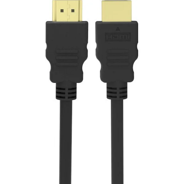 Φωτογραφία προϊόντος: POWERTECH καλώδιο HDMI CAB-H174 με Ethernet, 4K/60Hz, 18 Gbps, 1m, μαύρο