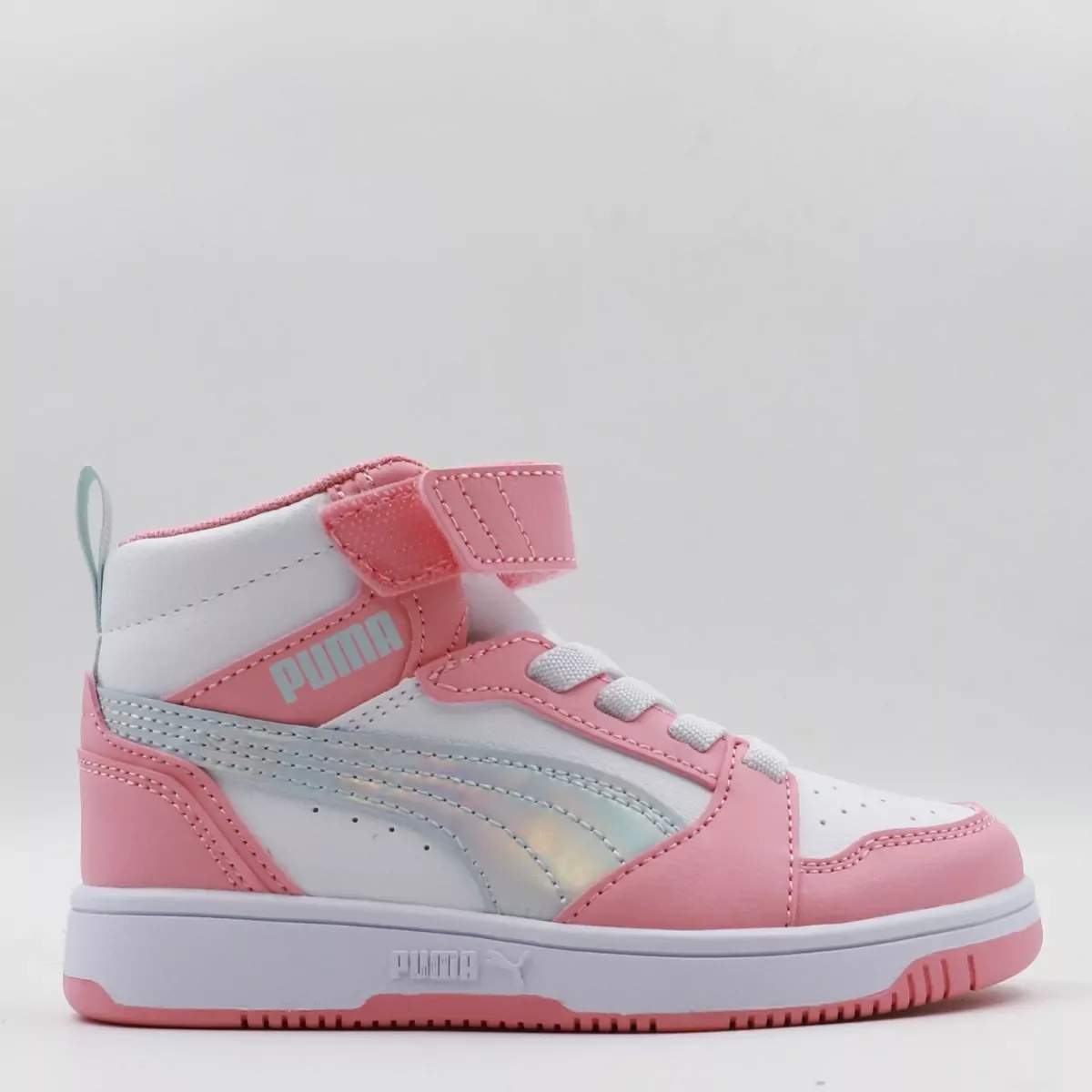 Φωτογραφία προϊόντος: PUMA REBOUND V6 MID SPACE BELLE AC+PS - ΛΕΥΚΟ