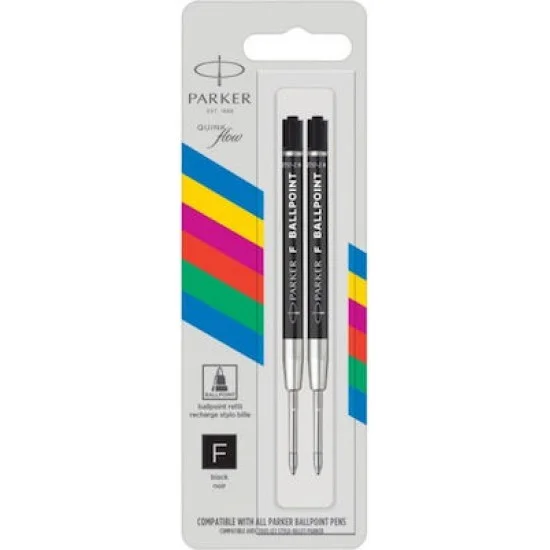 Φωτογραφία προϊόντος: Parker Ανταλλακτικό Ballpen refill Fine Μαύρο 2τμχ. - 1181.7311.52