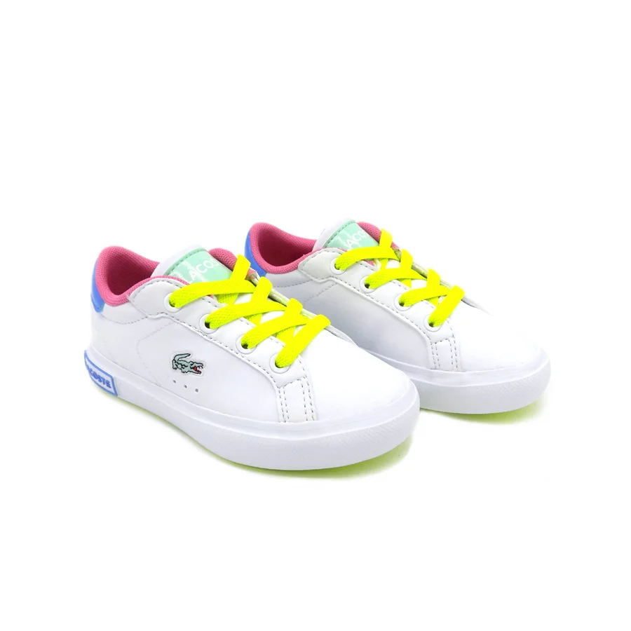 Φωτογραφία προϊόντος: LACOSTE POWERCOURT 123 2 WHT/GRN 745SUI0013082