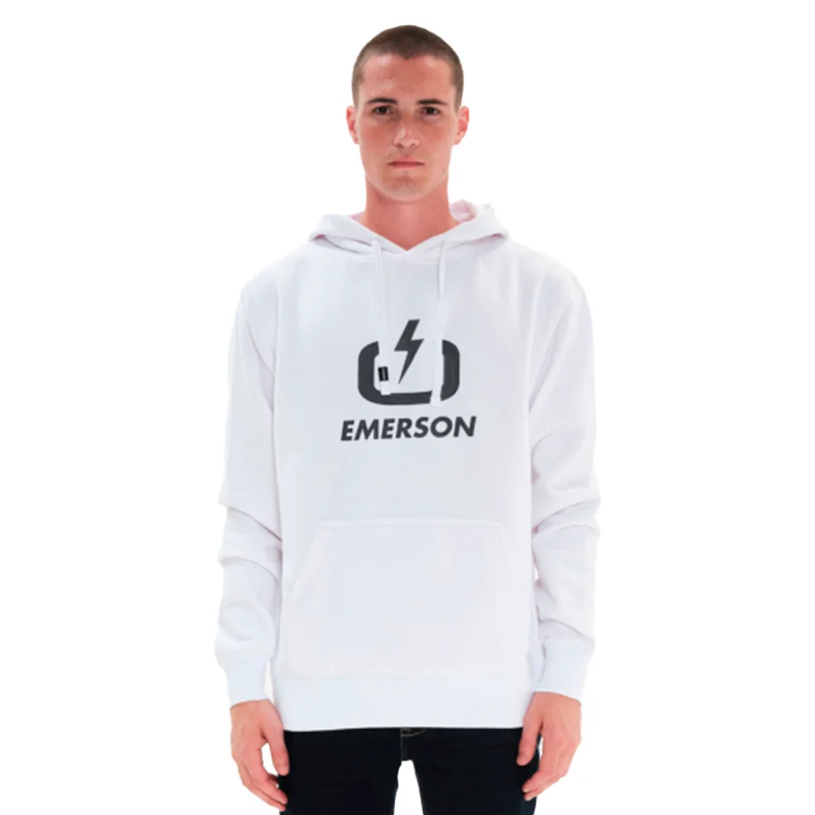 Φωτογραφία προϊόντος: EMERSON Men's Hooded Sweat 222.EM20.01 WHITE