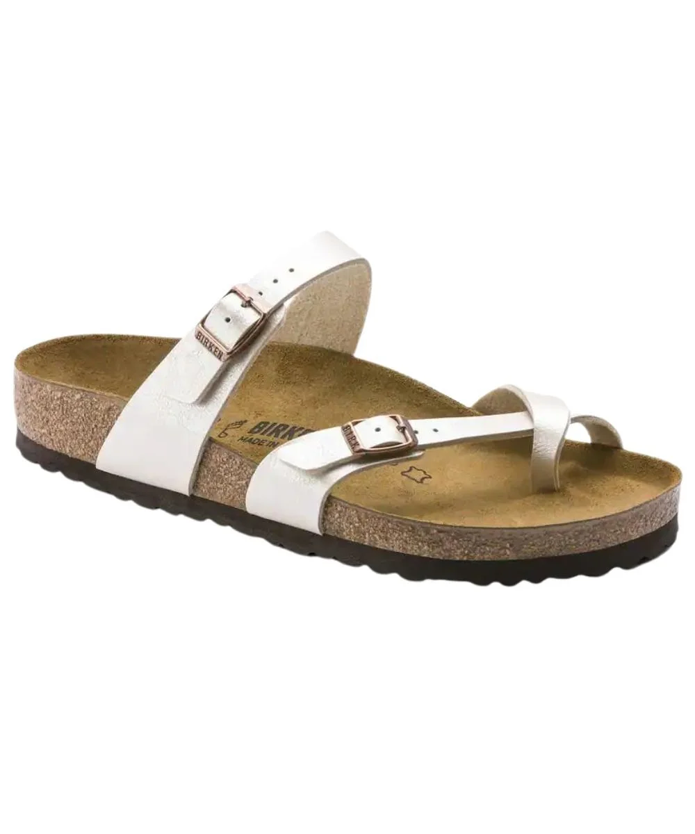 Φωτογραφία προϊόντος: Birkenstock Mayari Birko-Flor Graceful Pearl White Γυναικείες Παντόφλες
