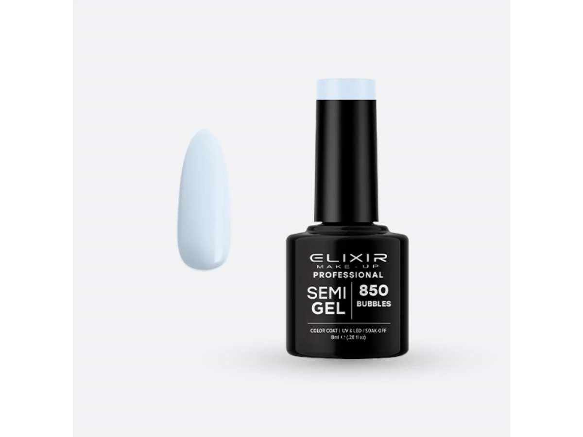 Φωτογραφία προϊόντος: Elixir Ημιμόνιμο βερνίκι 8ml 850 (Bubbles)