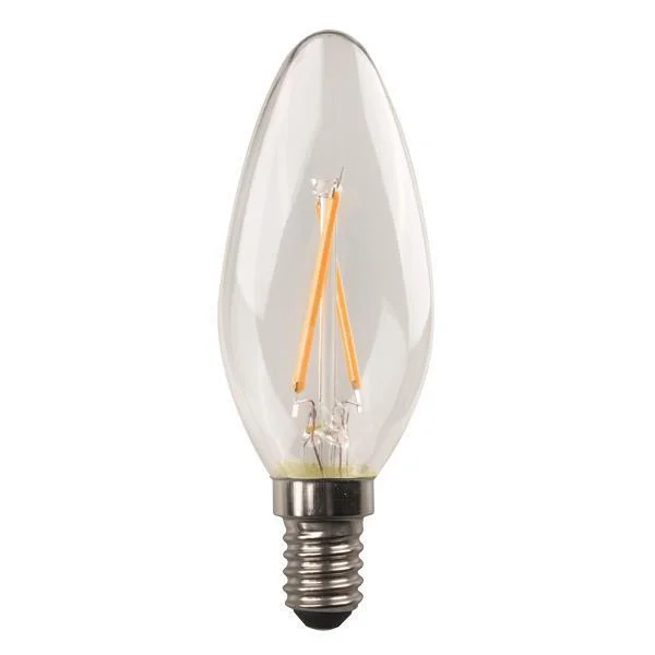 Φωτογραφία προϊόντος: ΛΑΜΠΑ LED ΚΕΡΙ CROSSED FILAMENT 2.5W E14 3000K 220-240V 147-78120