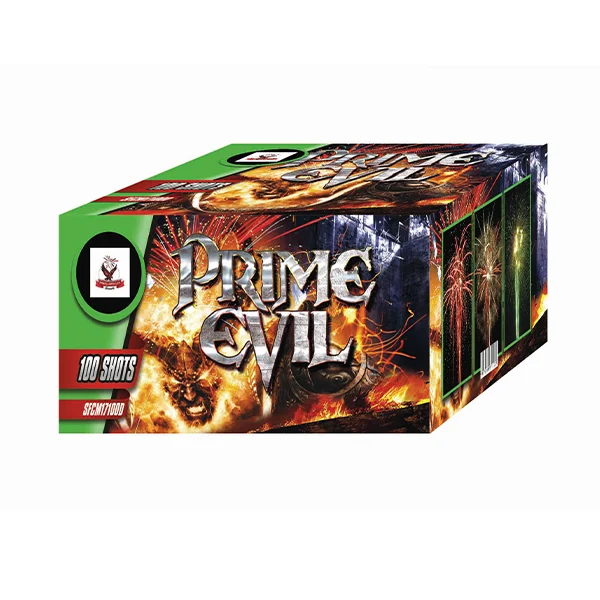 Φωτογραφία προϊόντος: OEM Πυροτέχνημα Prime Evil 100 βολών 25mm