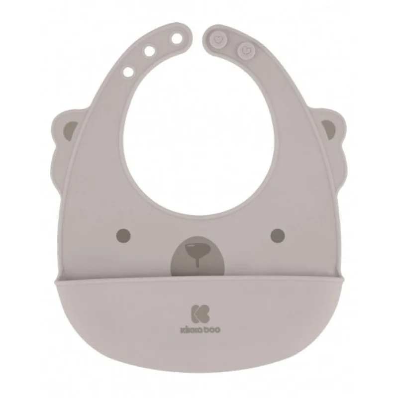Φωτογραφία προϊόντος: SILICONE BIB BEIGE KIKKA BOO 31303030036