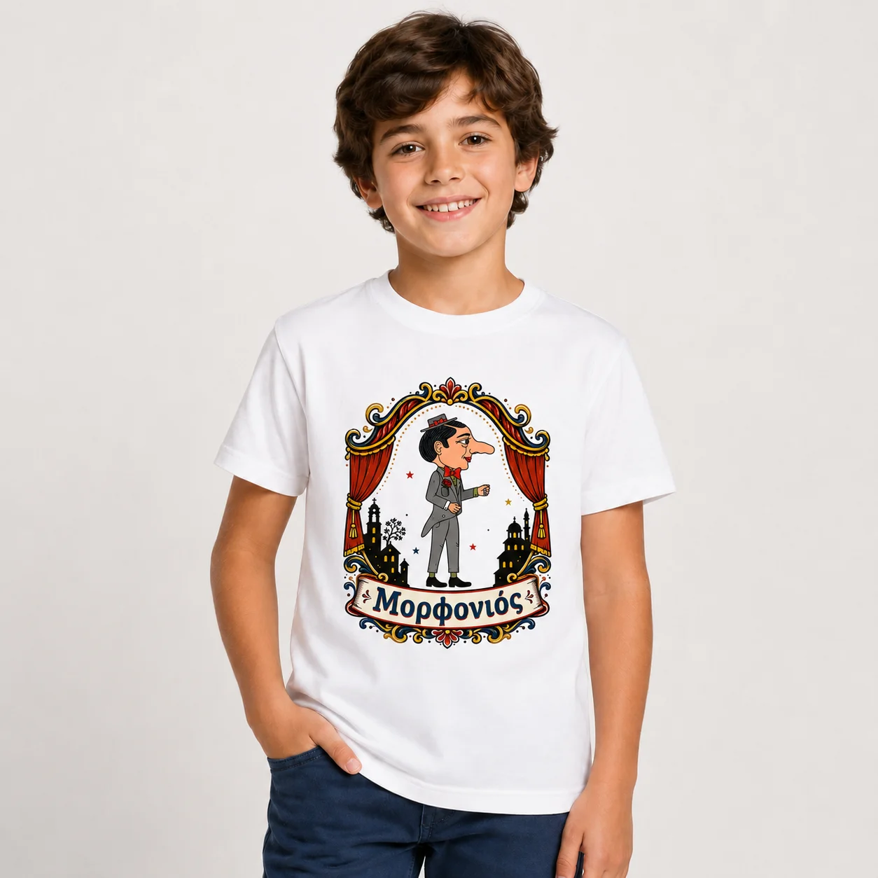 Φωτογραφία προϊόντος: Παιδικό T-Shirt Καραγκιοζης - Μορφονιός 1