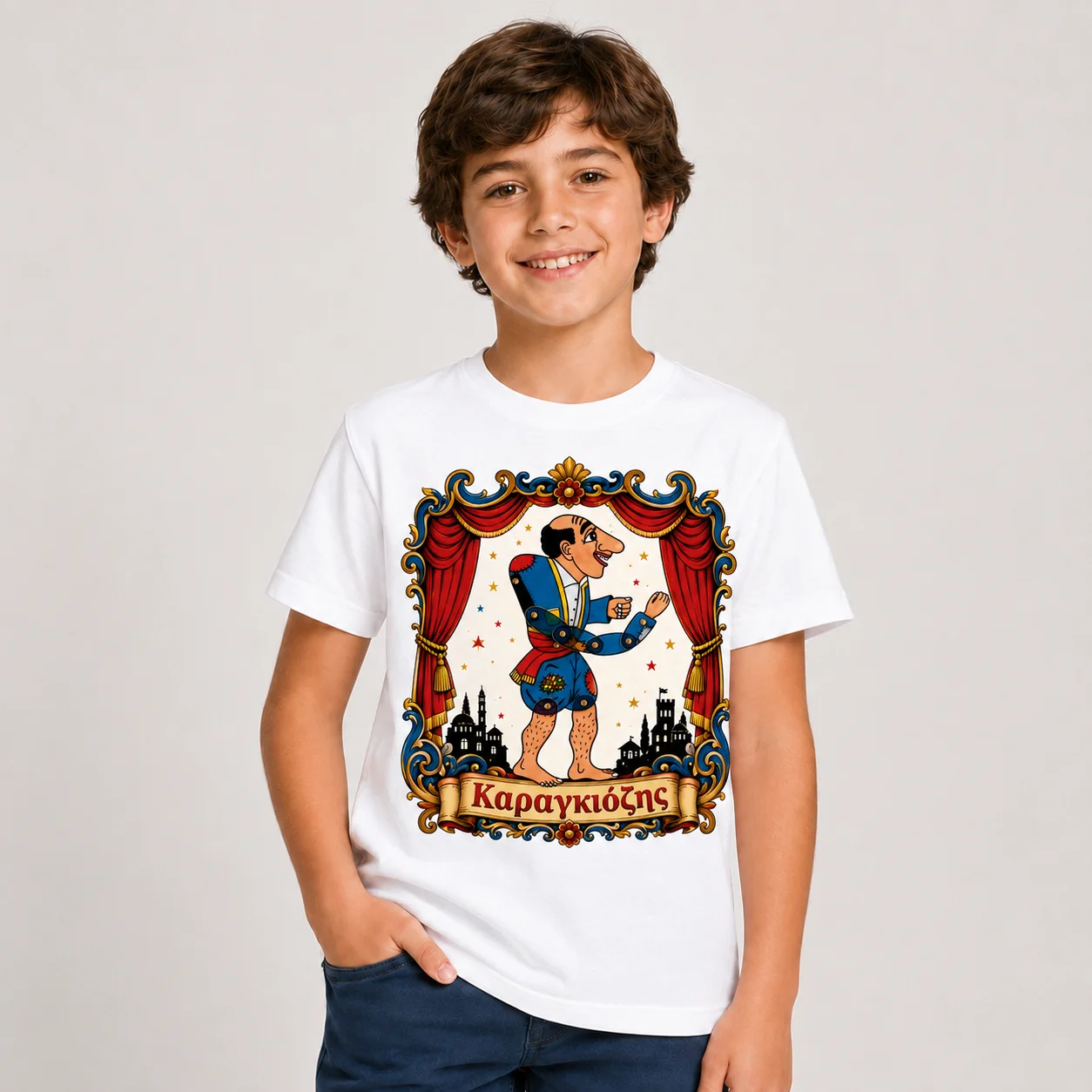 Φωτογραφία προϊόντος: Παιδικό T-Shirt Καραγκιόζης 2