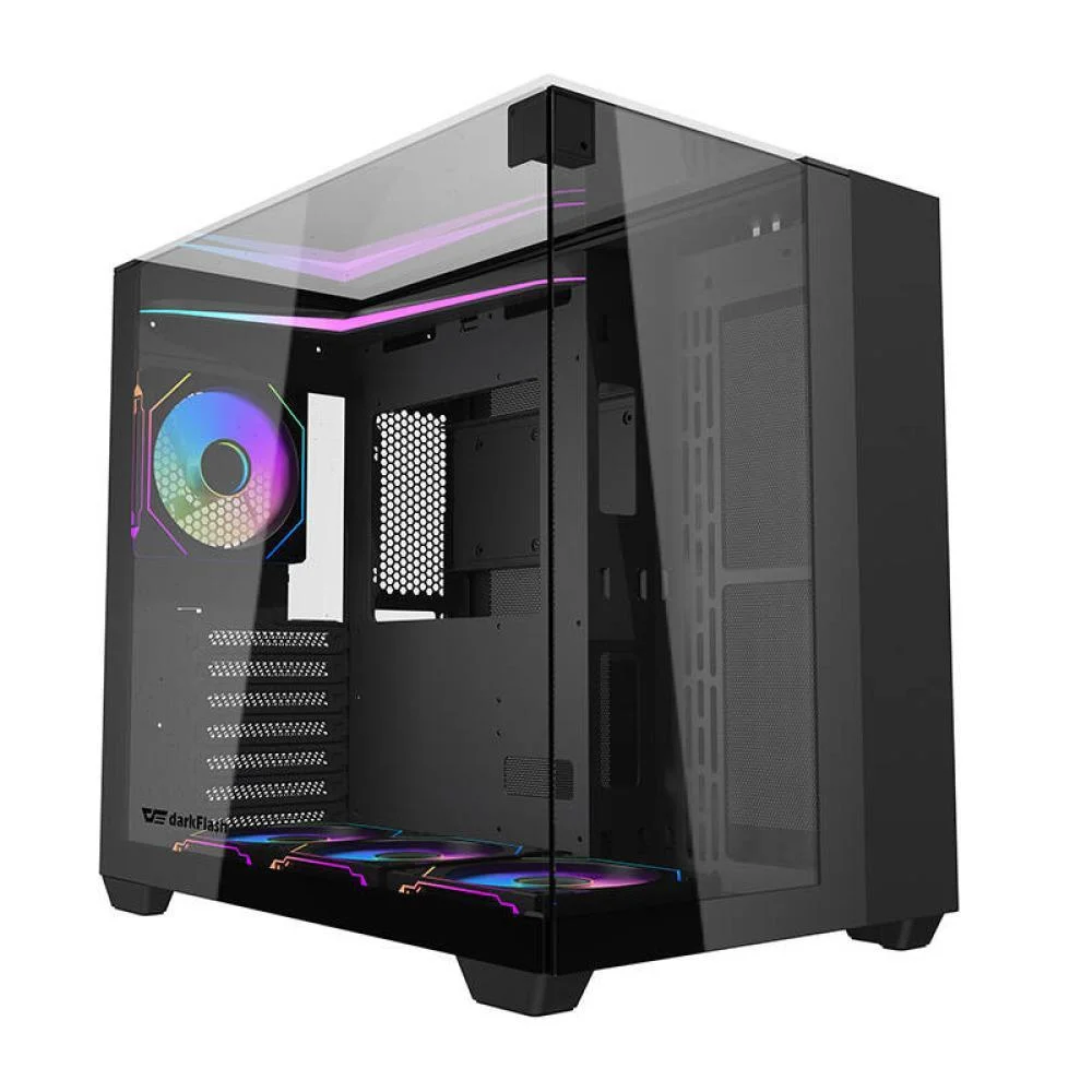 Φωτογραφία προϊόντος: Darkflash Computer Case TH285 4 fans (Black)