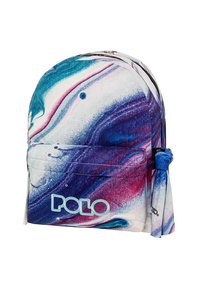 Φωτογραφία προϊόντος: Polo Original Double Scarf Σακίδιο 2 θέσεων WHITE/PURPLE 901202-8343