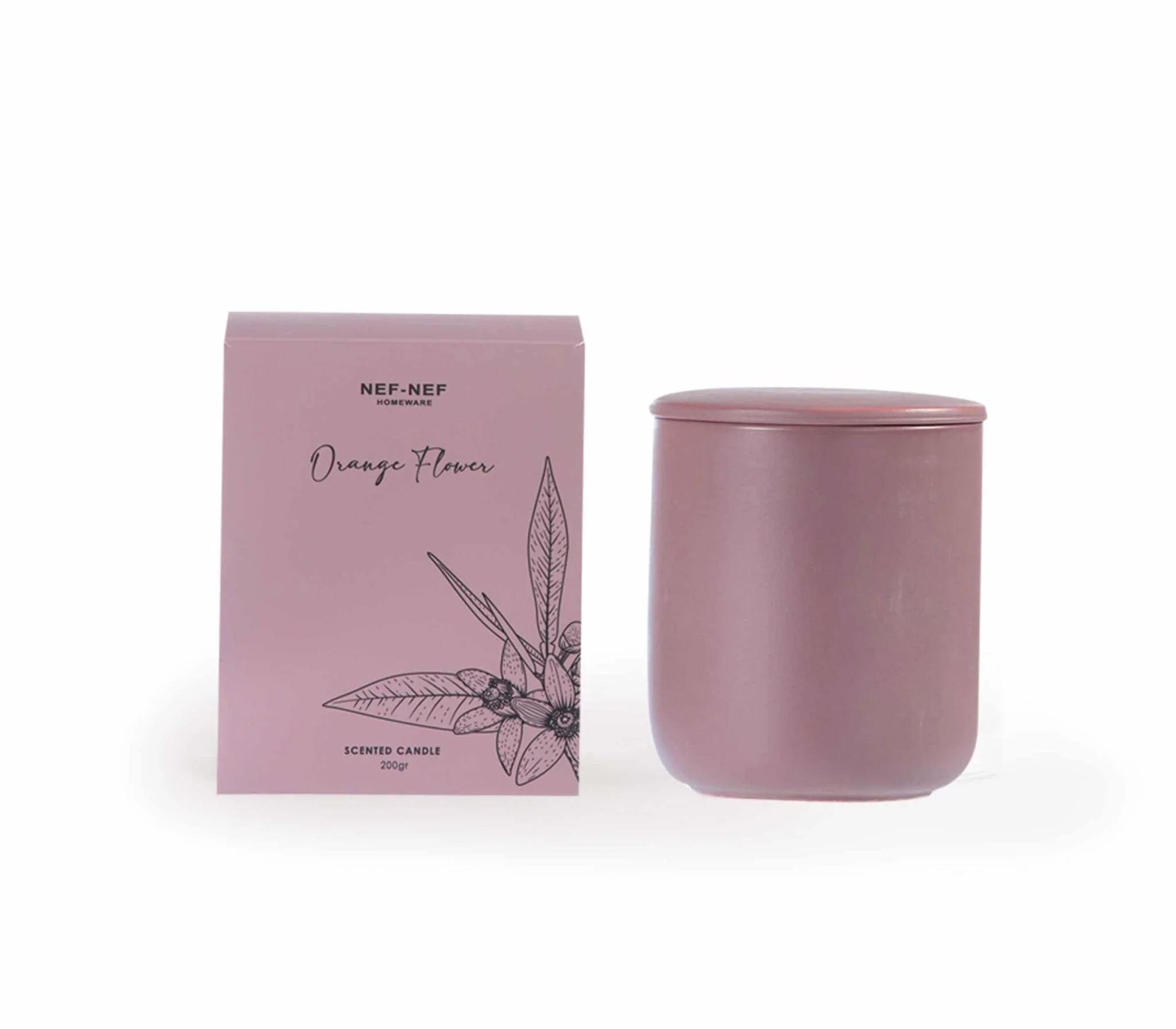 Φωτογραφία προϊόντος: ΑΡΩΜΑΤΙΚΟ ΚΕΡΙ ORANGE FLOWER 200gr NEF NEF