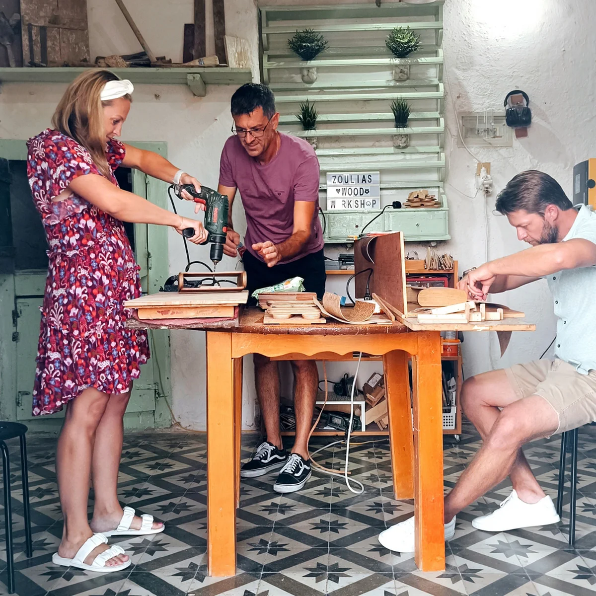 Φωτογραφία προϊόντος: Milos Wood Bag Workshop — Φτιάξε τη δική σου ξύλινη τσάντα από το μηδέν (και πάρε τη σπίτι σου!)