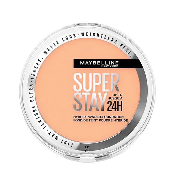 Φωτογραφία προϊόντος: Maybelline Superstay 24h Powder Foundation 9g | Απόχρωση 21 Nude Beige
