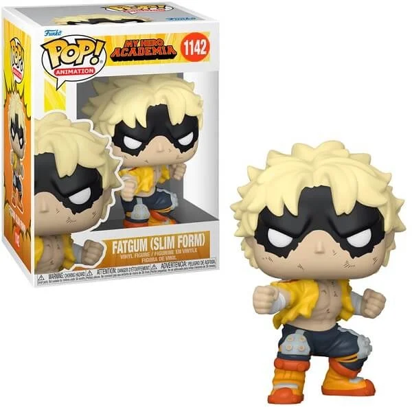 Φωτογραφία προϊόντος: Funko Pop! Animation: My Hero Academia - Fatgum (Slim Form) 1142 Vinyl Figure 2148960 889698580366 Funko Pop Animation Funko